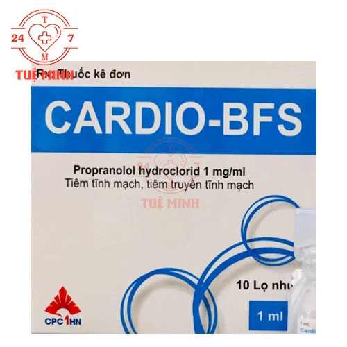 Cardio-BFS 1mg/ml CPC1HN - Thuốc điều trị tăng huyết áp ở người trưởng thành 