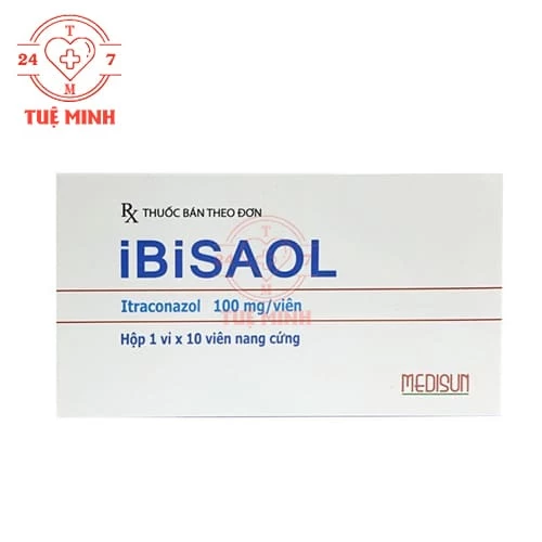 Ibisaol Medisun - Thuốc điều trị nấm candida của Việt Nam