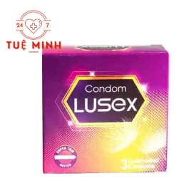 BAO CAO SU LUSEX (Hộp 10 cái) - Hỗ trợ tránh thai an toàn hiệu quả