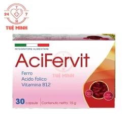 Acifervid Gricar - Giúp bổ sung sắt, acid folic và vitamin B12 cho cơ thể