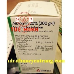 Albiomin 20% biotest 50ml