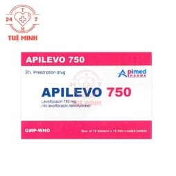 Apilevo 750 Apimed - Thuốc điều trị nhiễm khuẩn