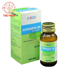 Apixodin 30 Apimed - Làm giảm triệu chứng dị ứng đường hô hấp trên
