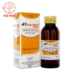 A.T Ascorbic syrup (chai) - Sản phẩm bổ sung vitamin C cho cơ thể