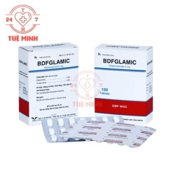 BDFGlamic 5mg Bidiphar - Thuốc điều trị đái tháo đường không phụ thuộc insulin (typ 2)