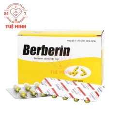 Berberin 100mg Bidiphar - Thuốc điều trị tiêu chảy