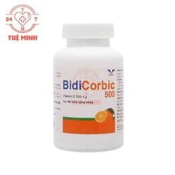 Bidicorbic 500mg Bidiphar - Bổ sung Vitamin C