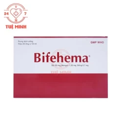 Bifehema Bidiphar - Thuốc điều trị thiếu máu do thiếu sắt