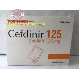 Cefdinir 125mg hậu giang