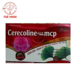 Cerecoline plus - mcp - Giúp tăng cường tuần hoàn máu não