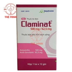 Claminat 500mg/62.5mg
