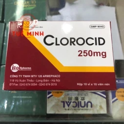 Clorocid 250mg (vỉ)