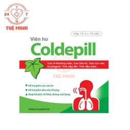 Coldepill Santex - Hỗ trợ giảm các cơn ho hiệu quả