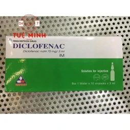 Diclofenac tiêm 75mg/3ml