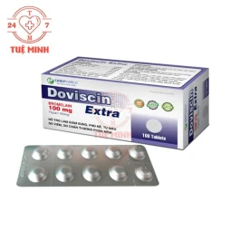 Doviscin Extra - Hỗ trợ làm giảm sưng, phù nề, tụ máu