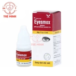 Eyesmox 5ml Bidiphar - Thuốc điều trị tại chỗ bệnh viêm kết mạc có mủ