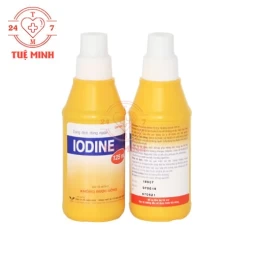 Iodine 125ml Bidiphar - Dung dịch sát khuẩn, khử khuẩn