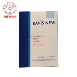 Kavis New - Hỗ trợ giảm ho, đau họng, viêm họng hiệu quả