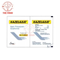 Kazelaxat Medisun - Thuốc điều trị chứng tăng kali máu