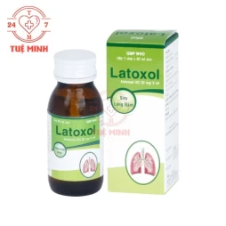 Latoxol 30mg/5ml 60ml Bidiphar - Thuốc điều trị viêm phế quản