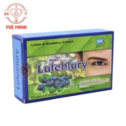 Luteblury - Hỗ trợ tăng cường thị lực mắt hiệu quả