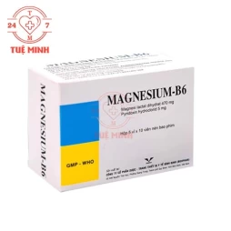 Magnesium-B6 Bidiphar - Thuốc điều trị thiếu magnesium