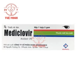 Mediclovir 3% (3 tuyp)