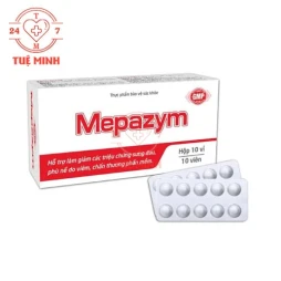 Mepazym Viheco - Hỗ trợ giảm viêm, giảm phù nề