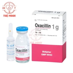 Oxacillin 1g Bidiphar - Thuốc điều trị nhiễm khuẩn