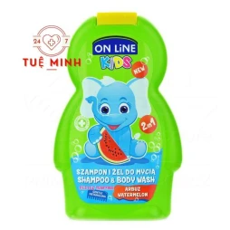 Sữa tắm gội on line kids 250ml