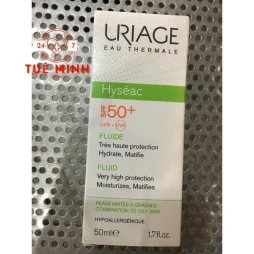 Uriage hyseac fluide spf50+