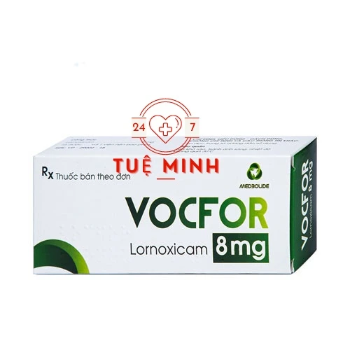 Vocfor 8mg - Thuốc kháng viêm và giảm đau hiệu quả