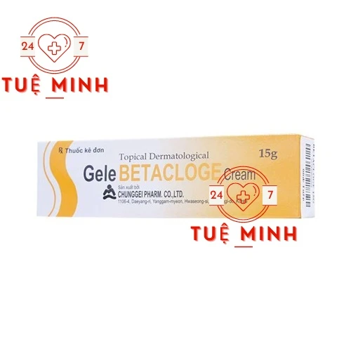 GeleBetacloge - Thuốc điều trị viêm da hiệu quả của Hàn Quốc