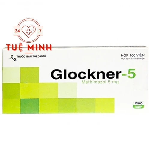 Glockner - 5 - Thuốc điều trị tăng năng tuyến giáp của Davipharm