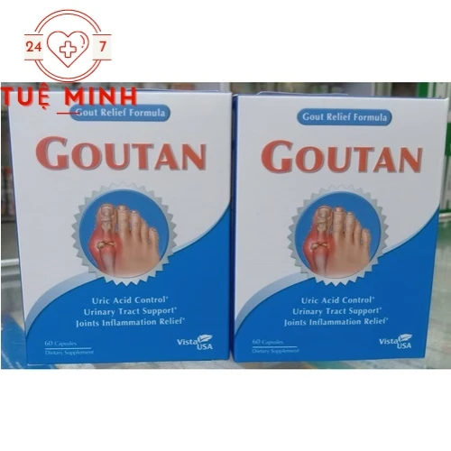 Goutan - Hỗ trợ điều trị bệnh Gout hiệu quả của Mỹ