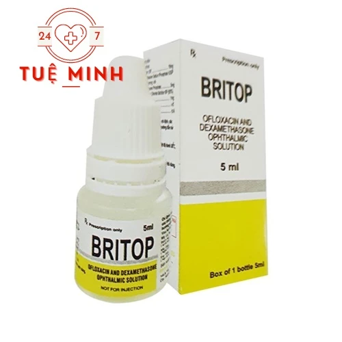 Britop - Thuốc điều trị nhiễm khuẩn mắt của Ấn Độ