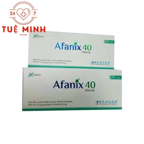 Afanix 40 - Thuốc điều trị ung thư phổi hiệu quả của Bangladesh.