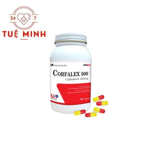 CORFALEX 500 USP - Thuốc điều trị nhiễm khuẩn hiệu quả