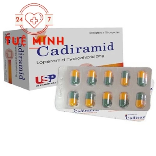 CADIRAMID USP - Thuốc điều trị triệu chứng tiêu chảy hiệu quả