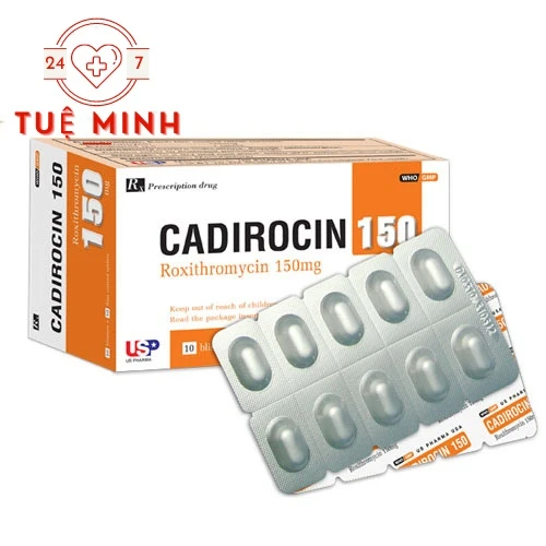CADIROCIN 150 USP - Thuốc điều trị nhiễm trùng đường hô hấp