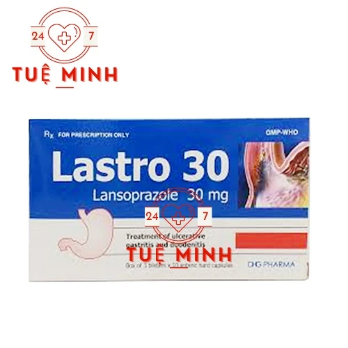 Lastro 30 - Thuốc điều trị viêm loét dạ dày của DHG