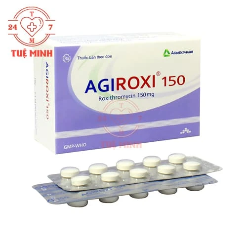 Agiroxi 150 Agimexpharm - Thuốc điều trị nhiễm khuẩn hiệu quả