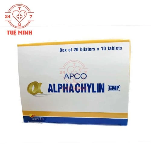 Alphachylin -Viên uống giảm viêm sưng, phù nề hiệu quả