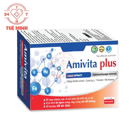Amivita Plus - Sản phẩm bổ sung vitamin và khoáng chất cho cơ thể
