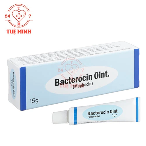 Bacterocin Oint 15g - Thuốc điều trị viêm da, nhiễm khuẩn da hiệu quả Hàn Quốc