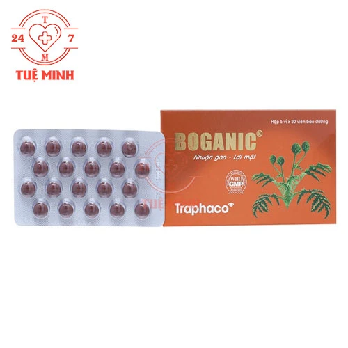 Boganic (Viên bao đường) - Thuốc điều trị suy giảm chức năng gan