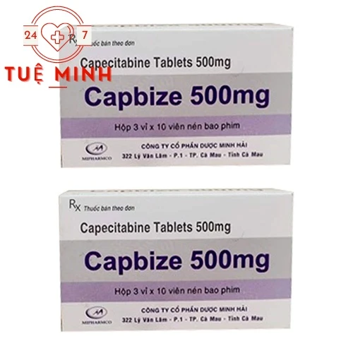 Capbize 500mg - Thuốc điều trị bệnh ung thư hiệu quả