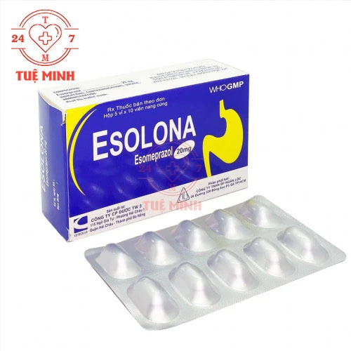 Esolona - Thuốc điều trị viêm loét dạ dày-tá tràng hiệu quả