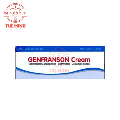 Genfranson cream - Thuốc điều trị nấm, viêm da hiệu quả của Hàn Quốc
