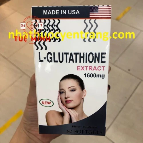 L-glutathione extract 1600mg